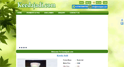 Desktop Screenshot of keedajadi.com